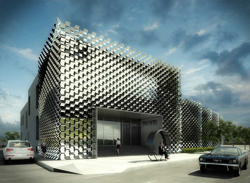 New proposal for the Contemporary Art Gallery of Hidalgo State : SLOT